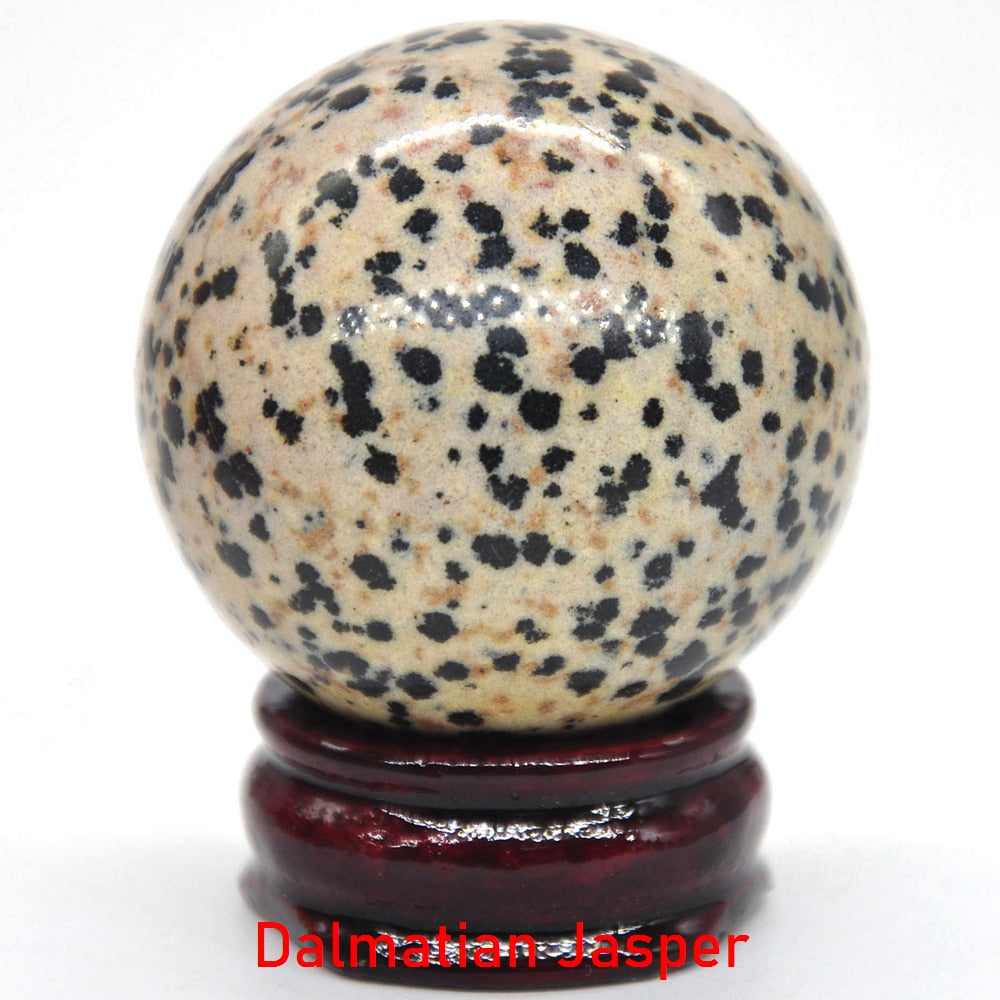 40MM Natural Crystal Sphere