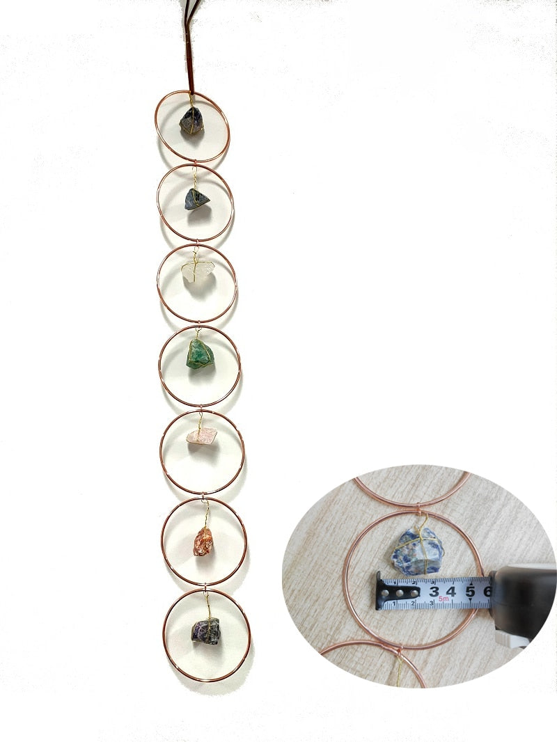 Crystal 7 Chakra Gemstone Wall Room Decor 5 styles