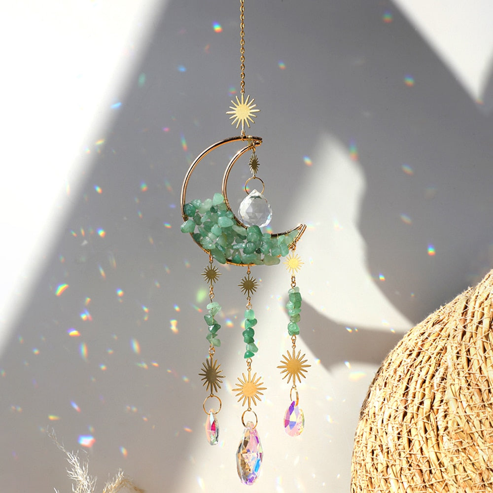 Suncatcher Moon Crystal Prism