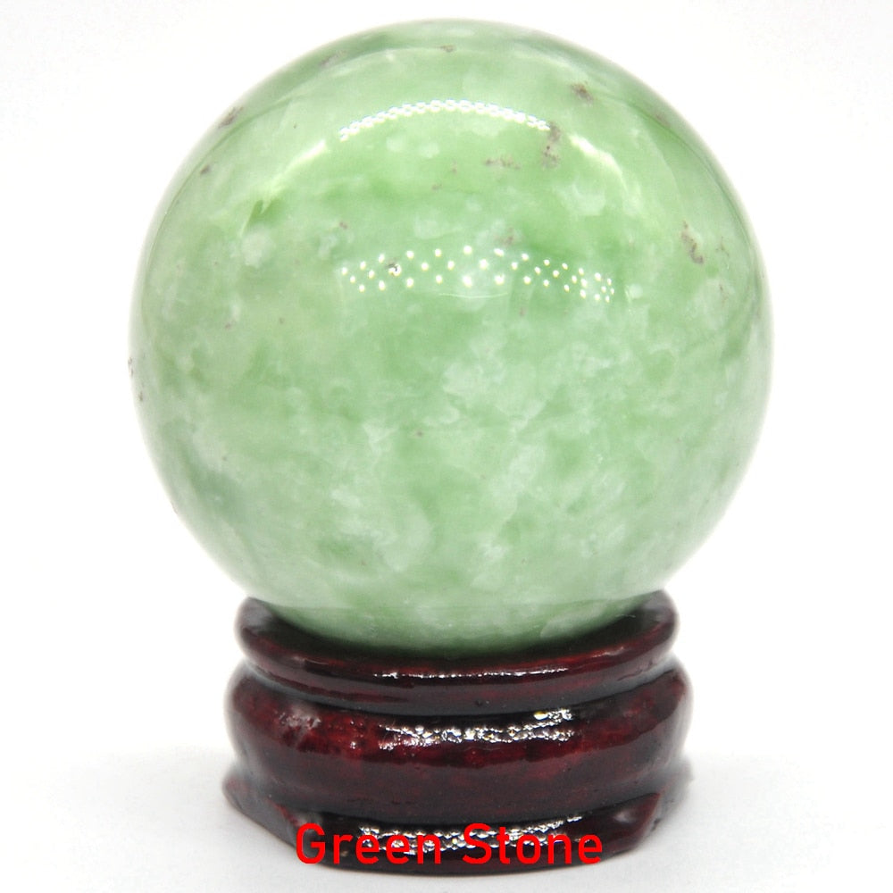 40MM Natural Crystal Sphere