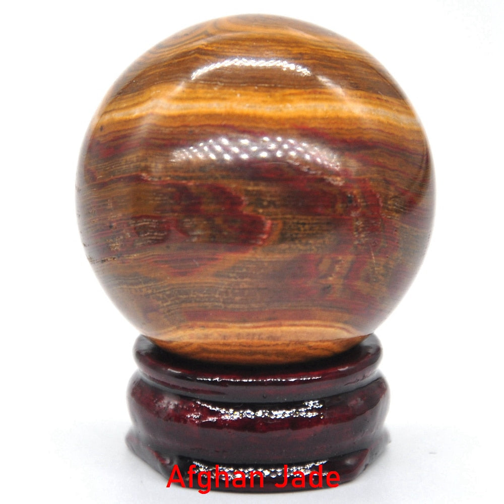 40MM Natural Crystal Sphere