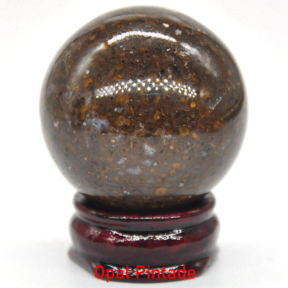 40MM Natural Crystal Sphere