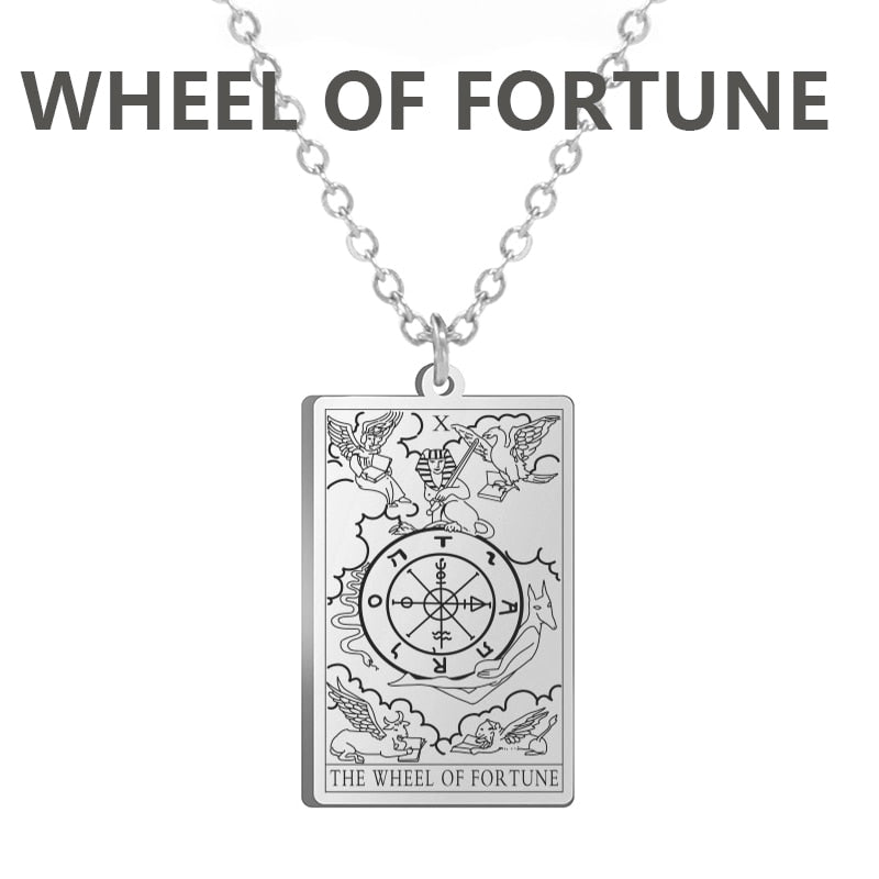 Tarot Cards Pendant Necklace