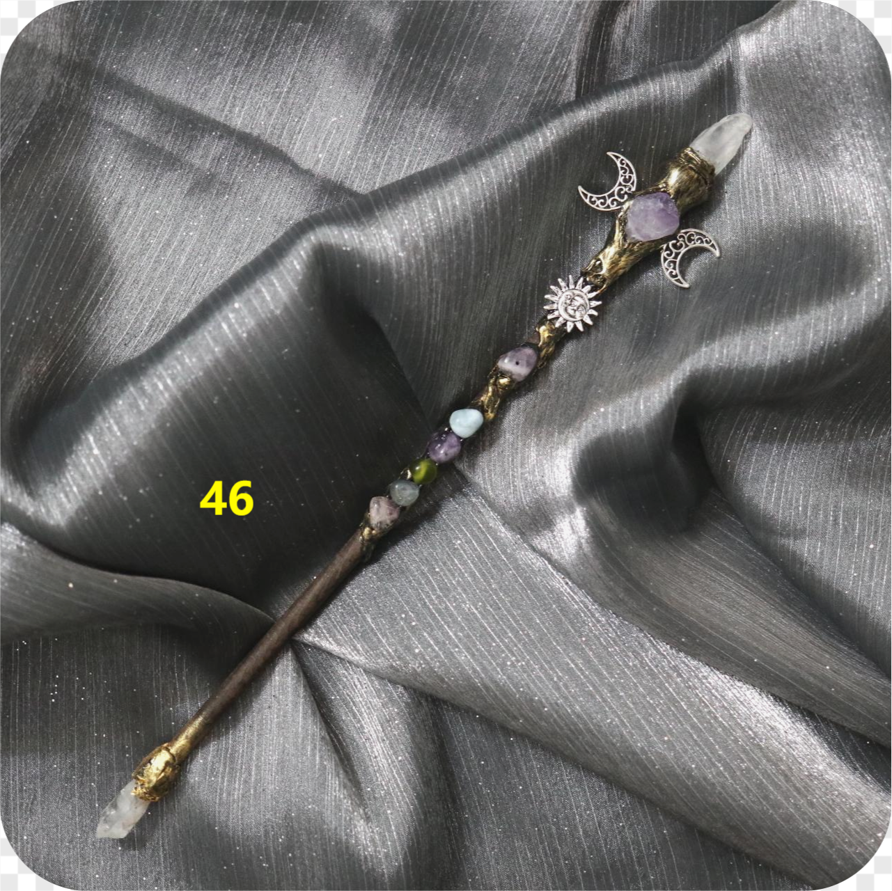 Crystal Wicca Wands