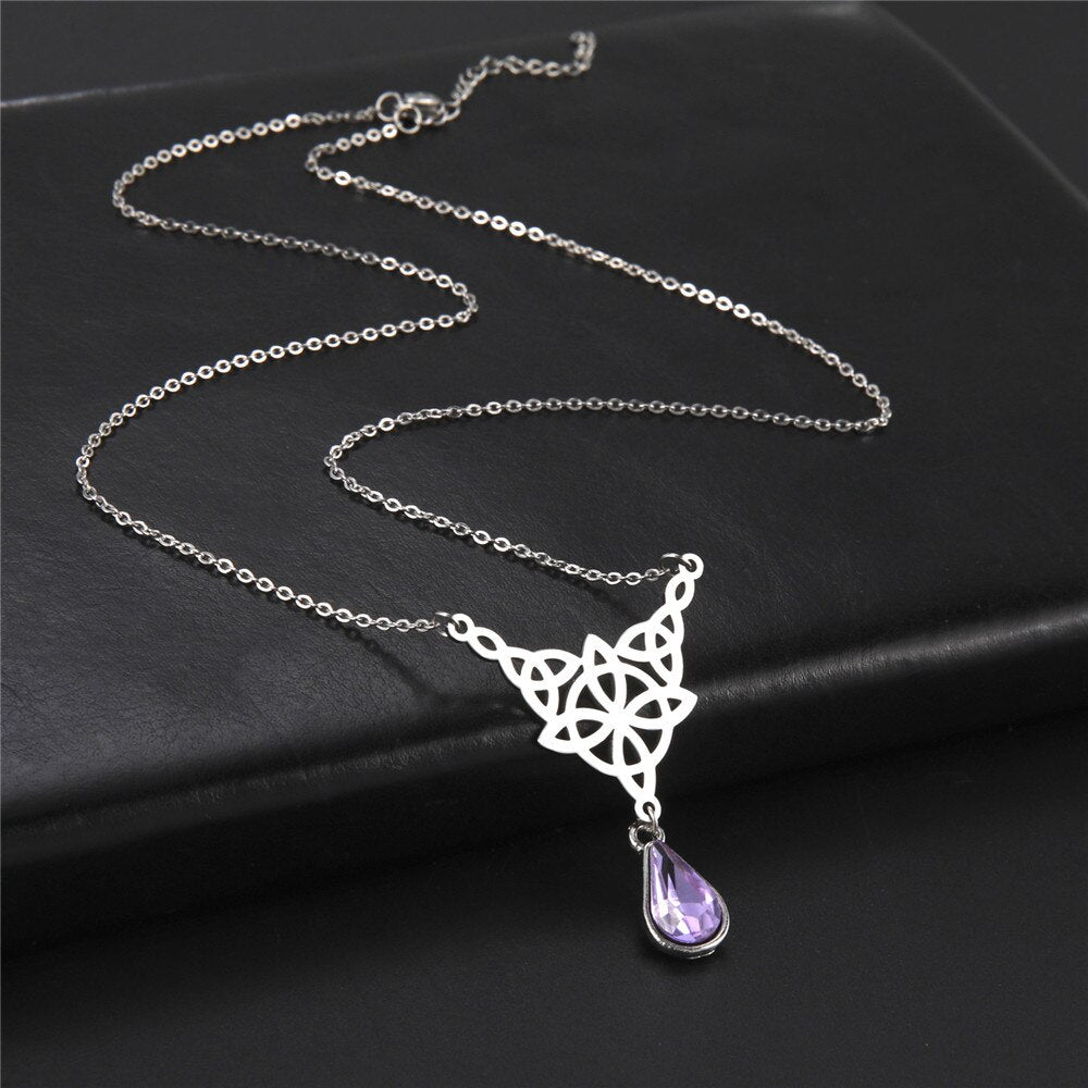 Irish Knot Wicca Pendant Necklace