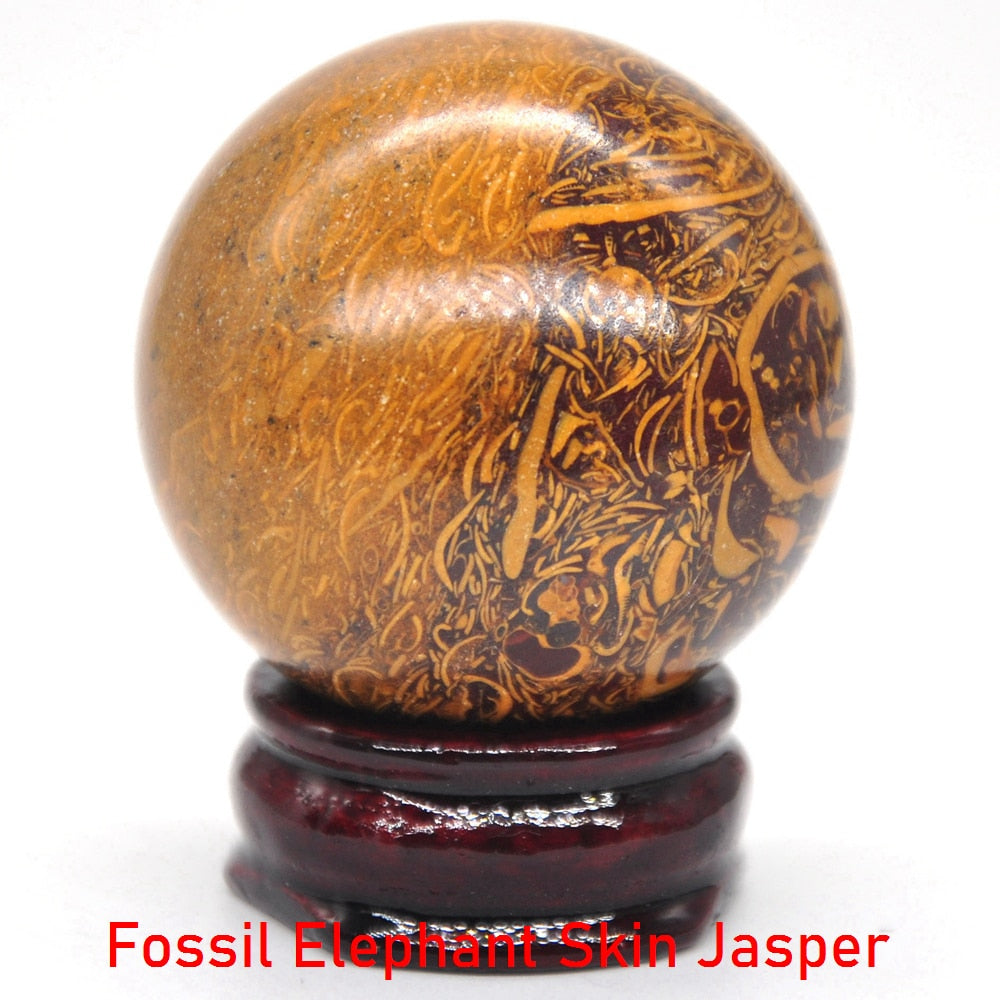 40MM Natural Crystal Sphere