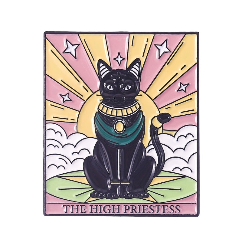 Tarot Enamel Pins