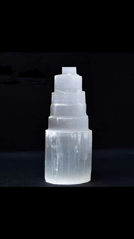 6-20cm Selenite Lamp