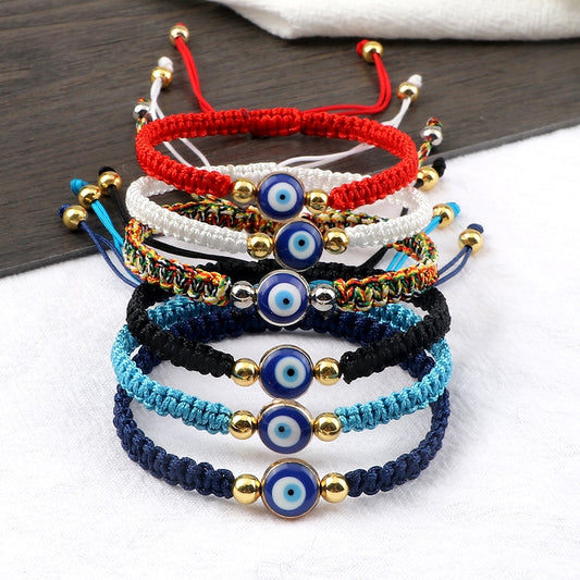 Evil Eye Braided Bracelet