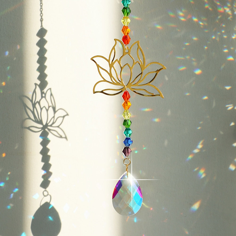 Suncatcher Crystal Sun and Moon Crystals