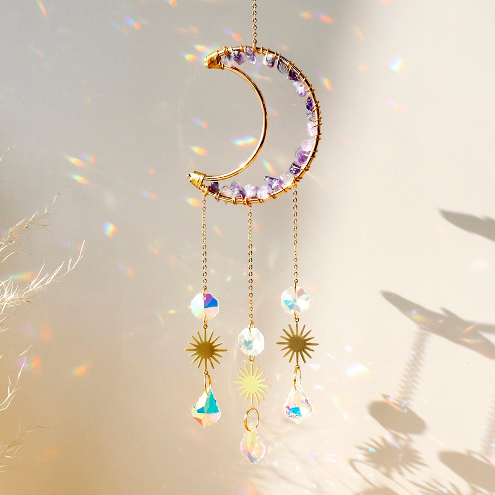 Suncatcher Moon Crystal Prism