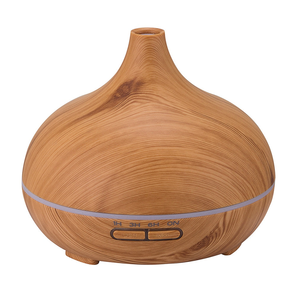 550ml Aromatherapy Essential Oil Diffuser Teardrop w/ Remote