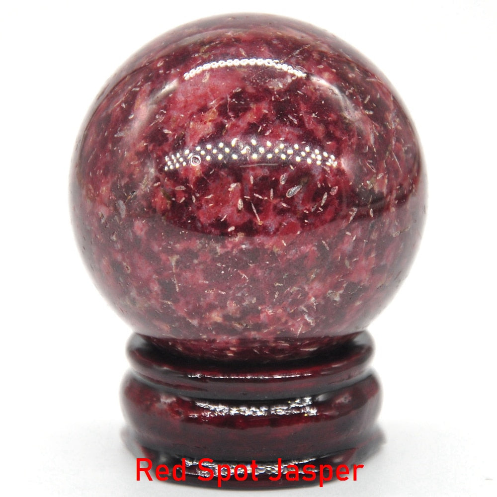 40MM Natural Crystal Sphere