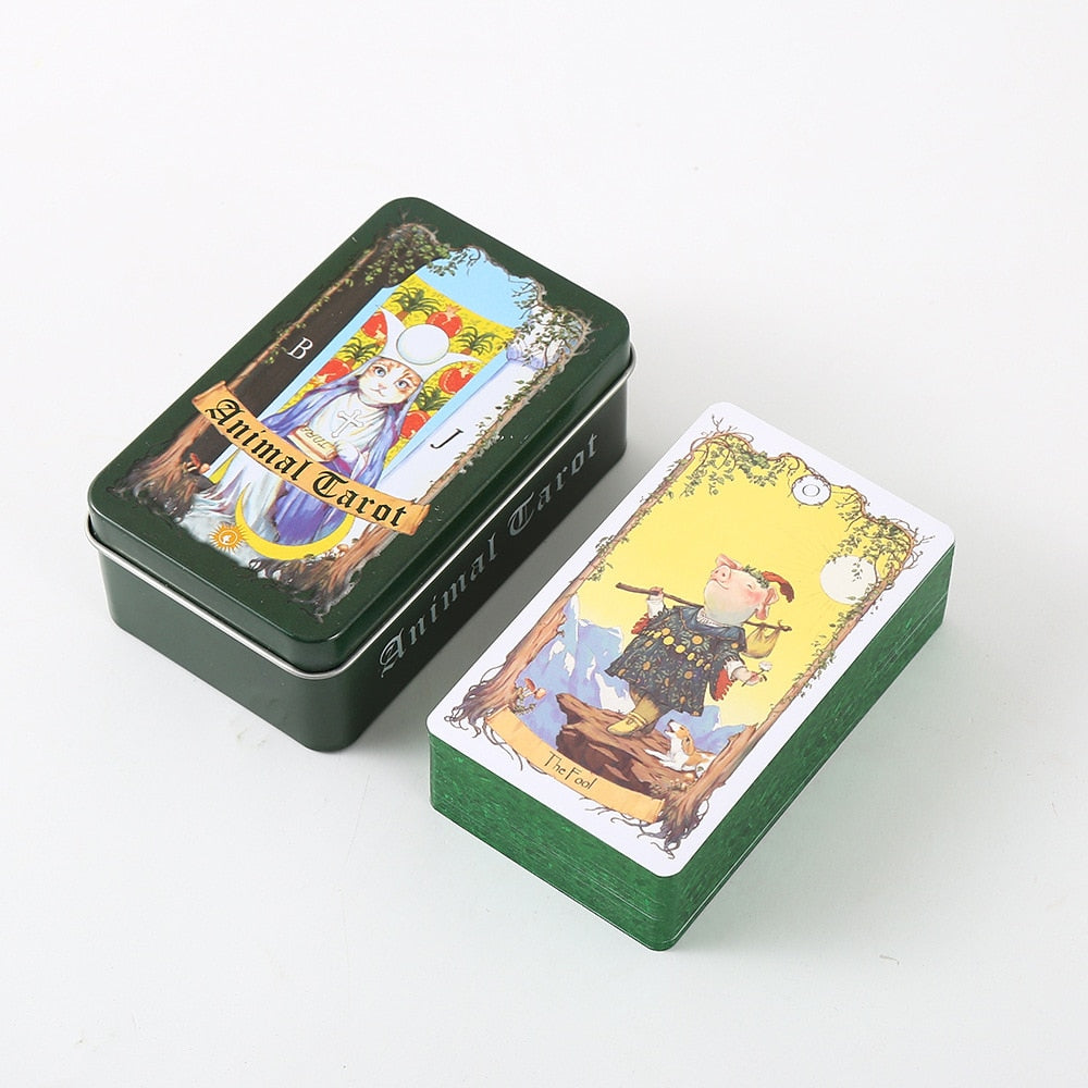 Tarot Cards w/ Metal Case