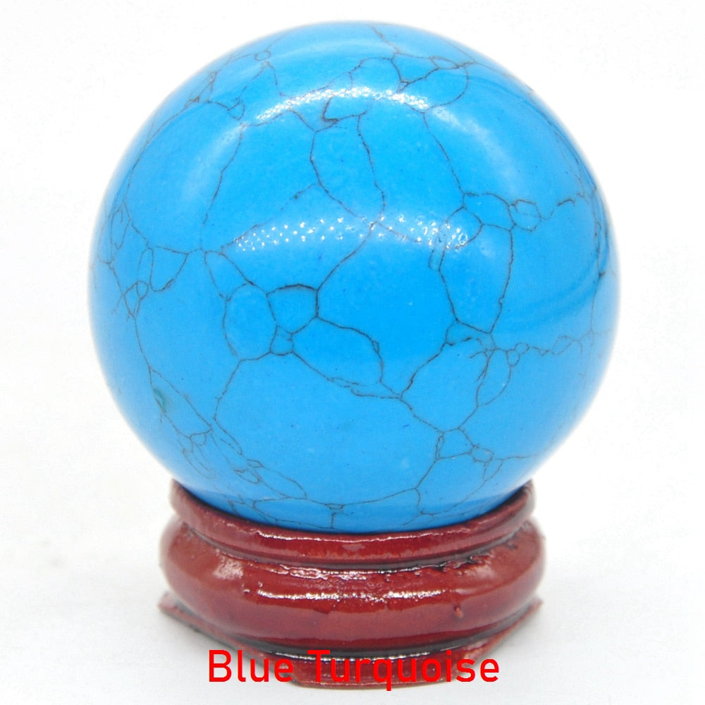 40MM Natural Crystal Sphere