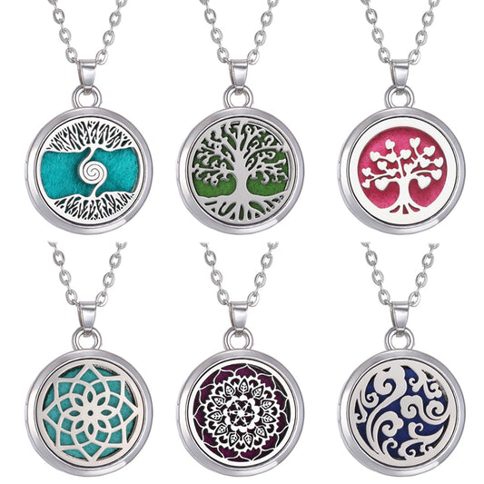 Tree of Life Aromatherapy Necklace