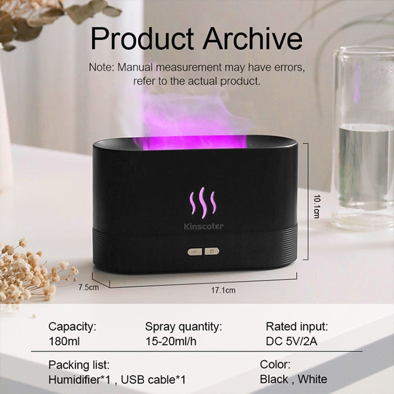 Flame Essential Oil Diffuser