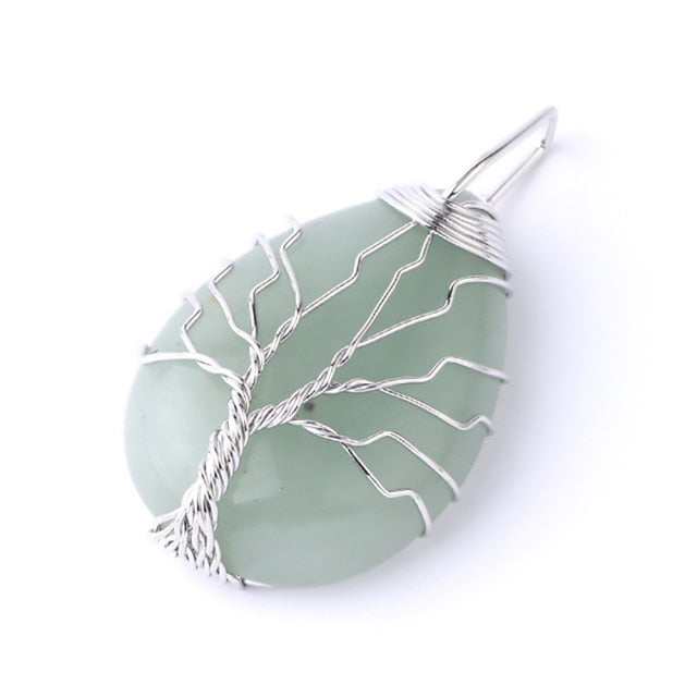 Tree of Life Crystals Necklace