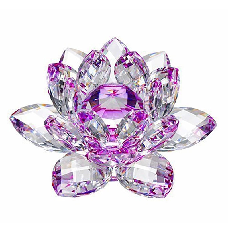 Crystals Lotus Flower