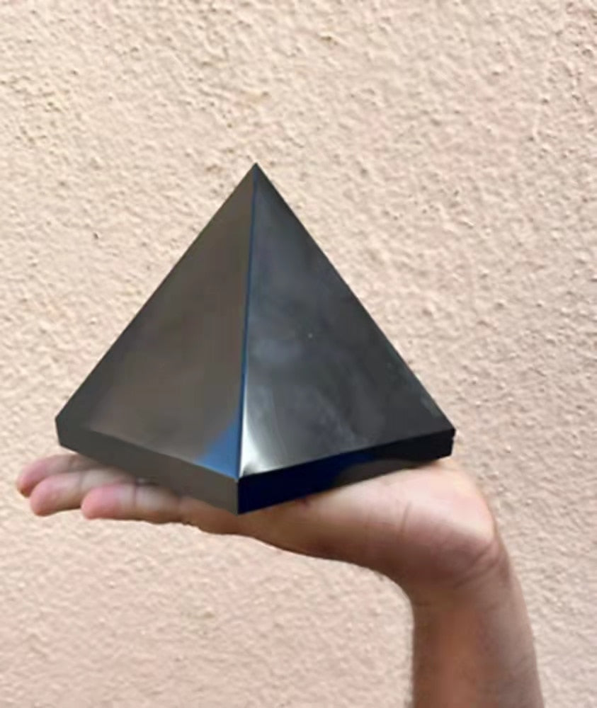 Black Tourmaline Pyramid