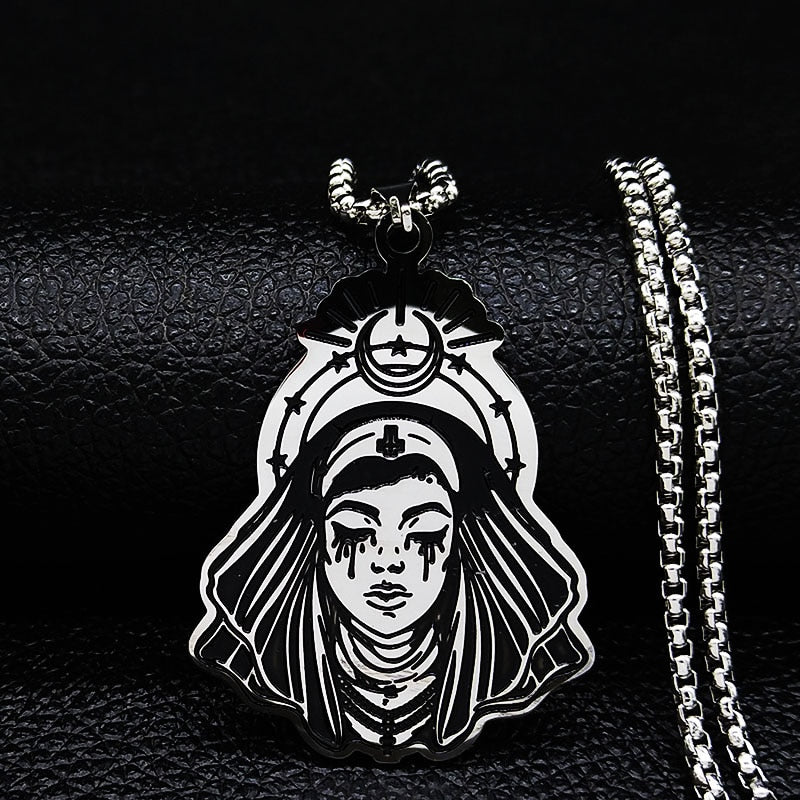 Stainless Steel Witch Necklaces