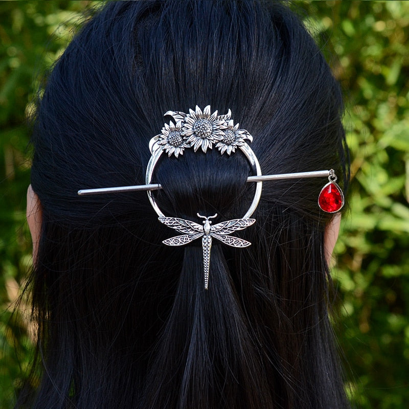 Wiccan Hair Barrette