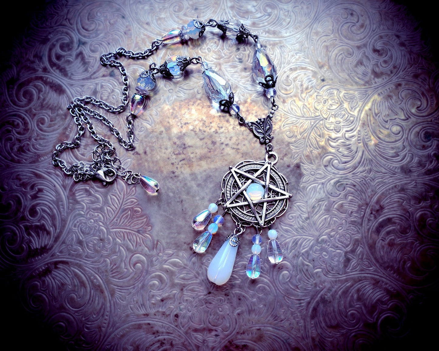 Triple Moon Necklaces