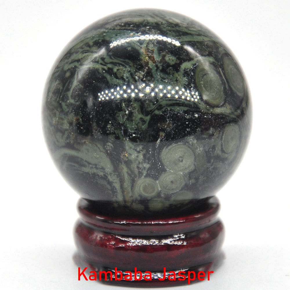 40MM Natural Crystal Sphere