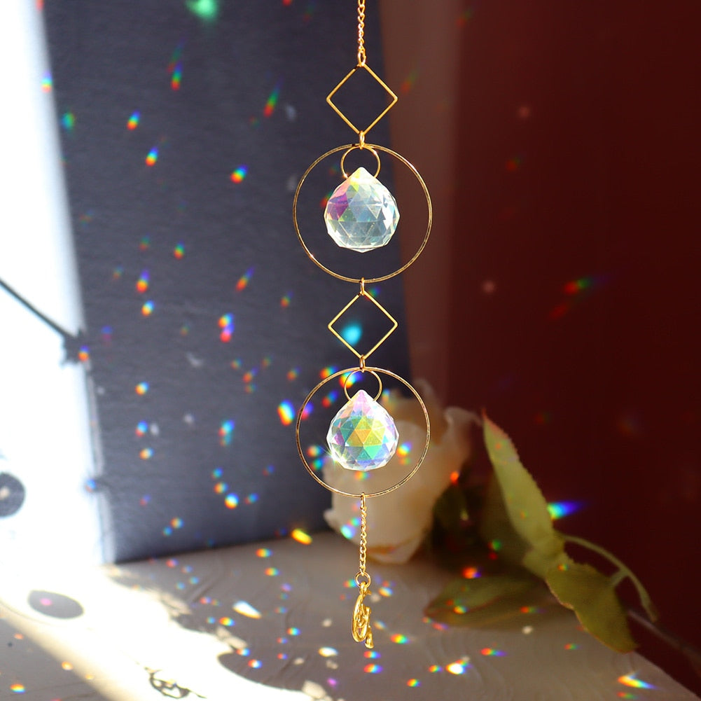 Crystal Sun light catchers