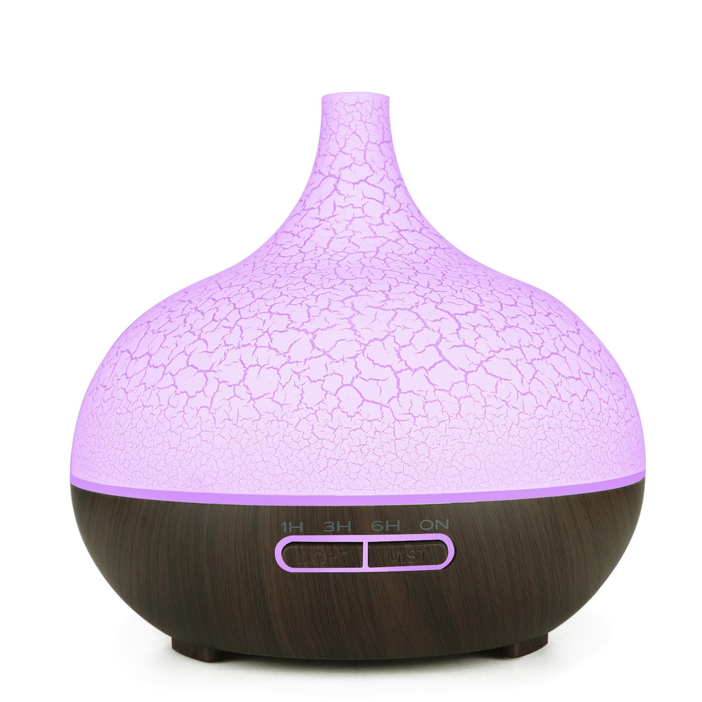 550ml Aromatherapy Essential Oil Diffuser Teardrop w/ Remote