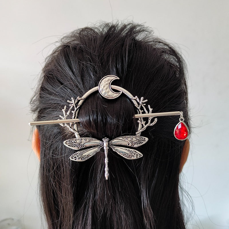 Wiccan Hair Barrette