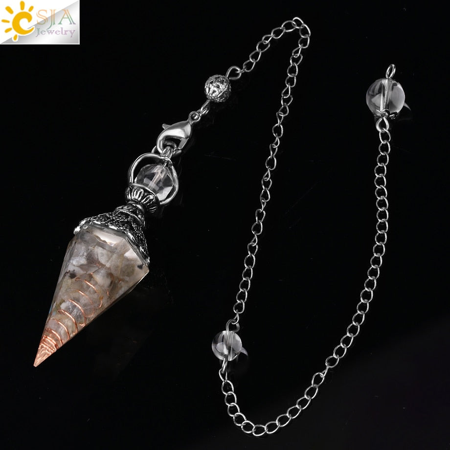 Crystals Pendulums