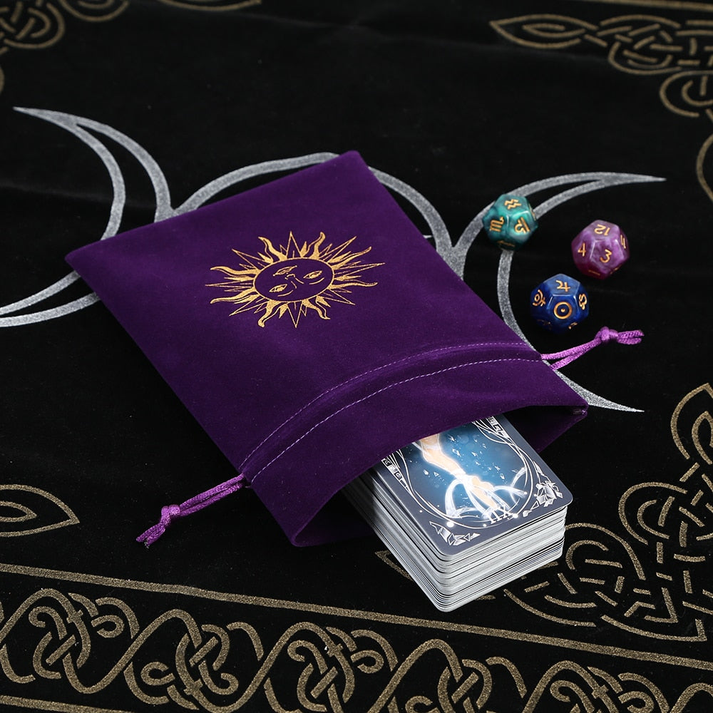 1pcs Tarot Storage Embroidery