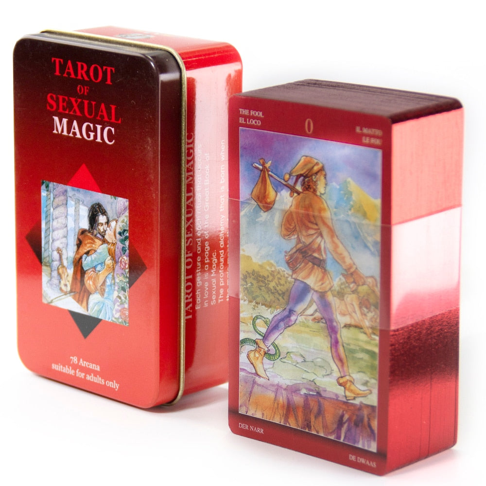 Tarot Cards w/ Metal carrier