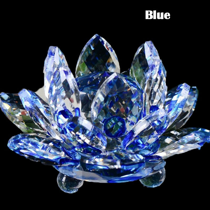 Crystals Lotus Flower