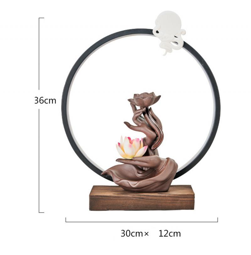 Buddha Hand Backflow Incense Burner