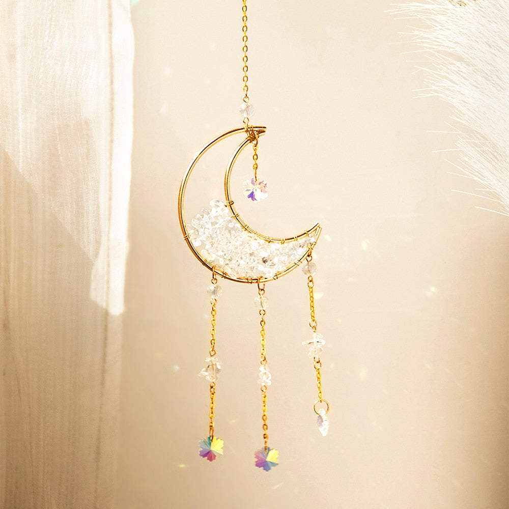 Suncatcher Moon Crystal Prism