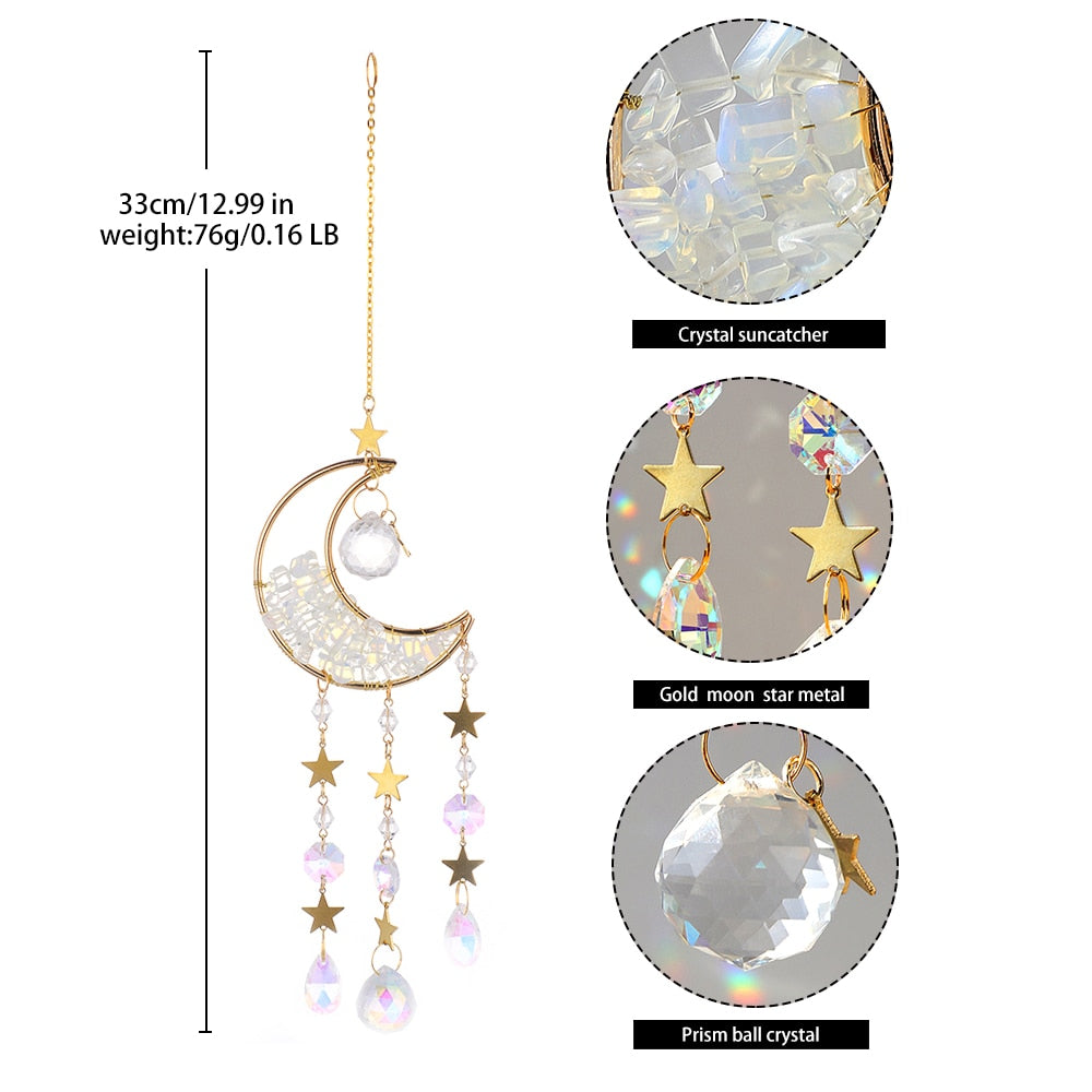 Suncatcher Moon Crystal Prism