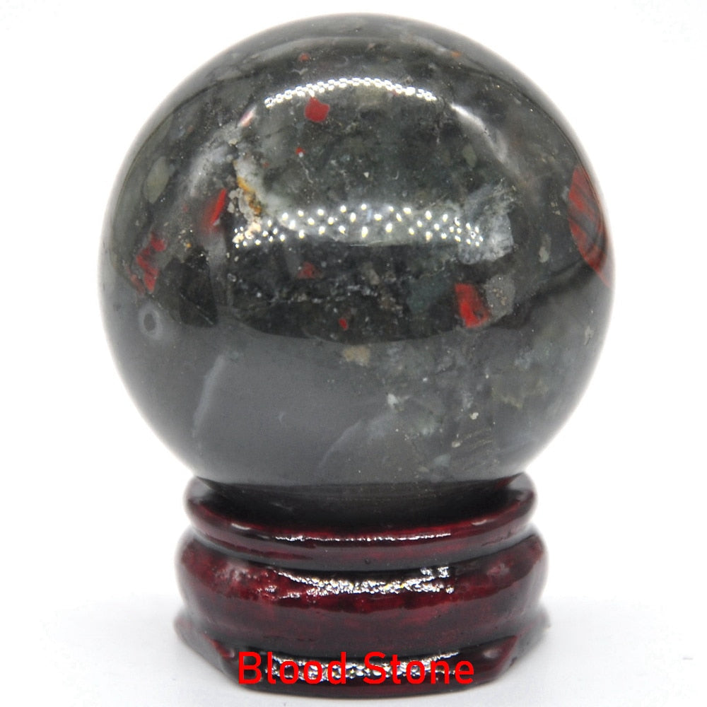 40MM Natural Crystal Sphere