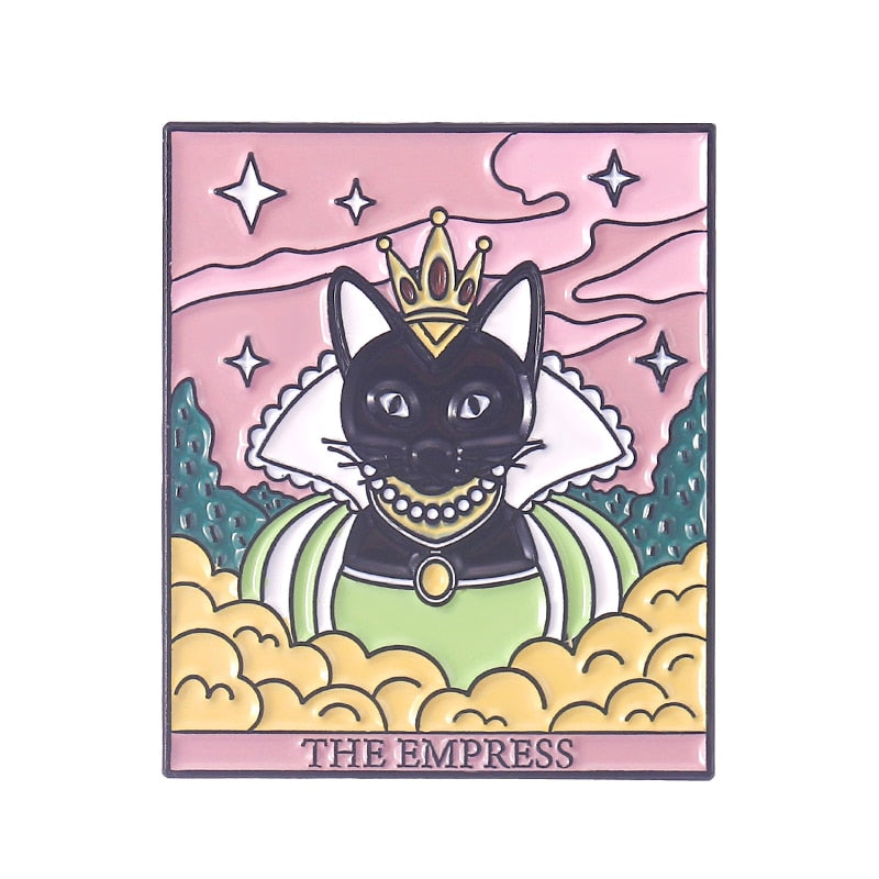 Tarot Enamel Pins