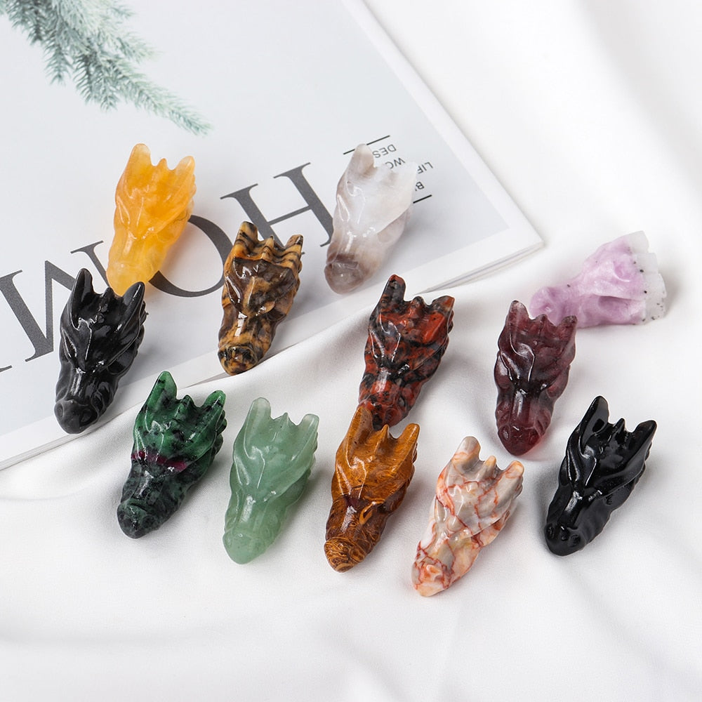 Crystal Dragon Head