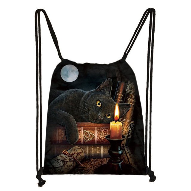 Wiccan styles Drawstring Backpack