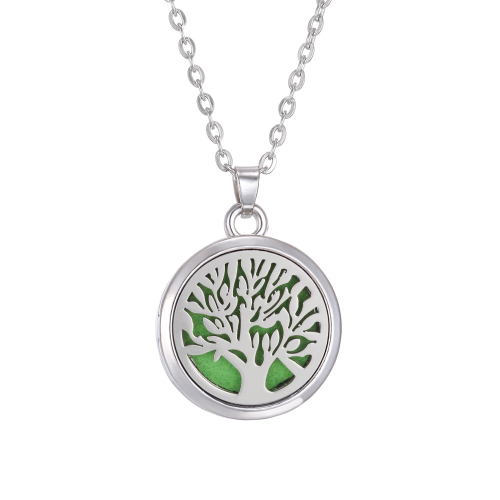 Tree of Life Aromatherapy Necklace