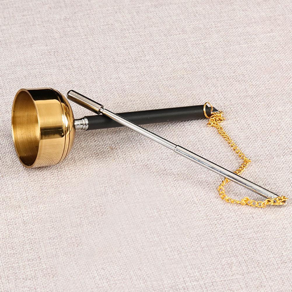 Pure Brass Chime Sound Bowl Flexible Length Yoga Meditation Singing Bowl Chime Handicraft Music Therapy Tibetan Singing Bowl