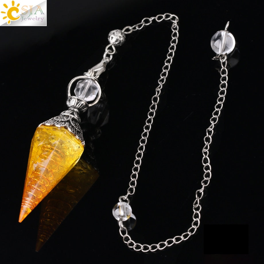 Crystals Pendulums