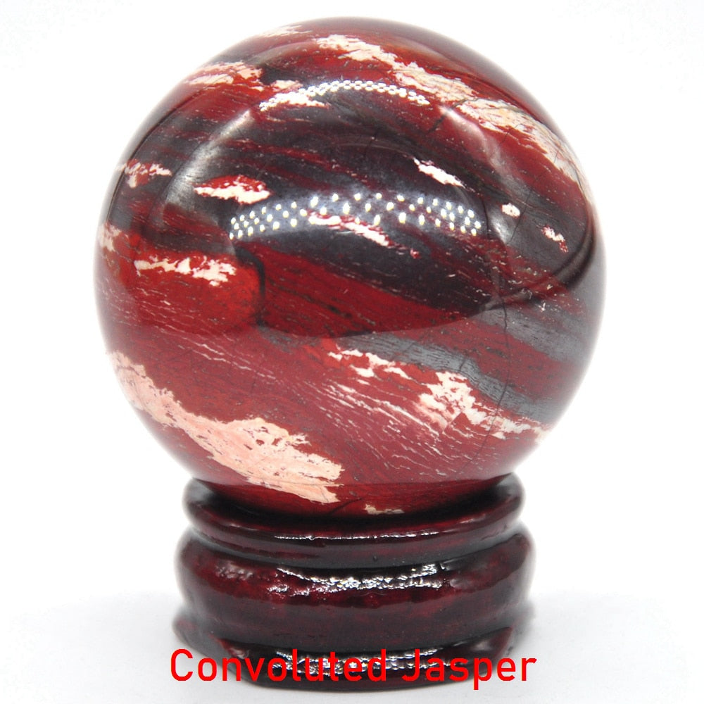 40MM Natural Crystal Sphere