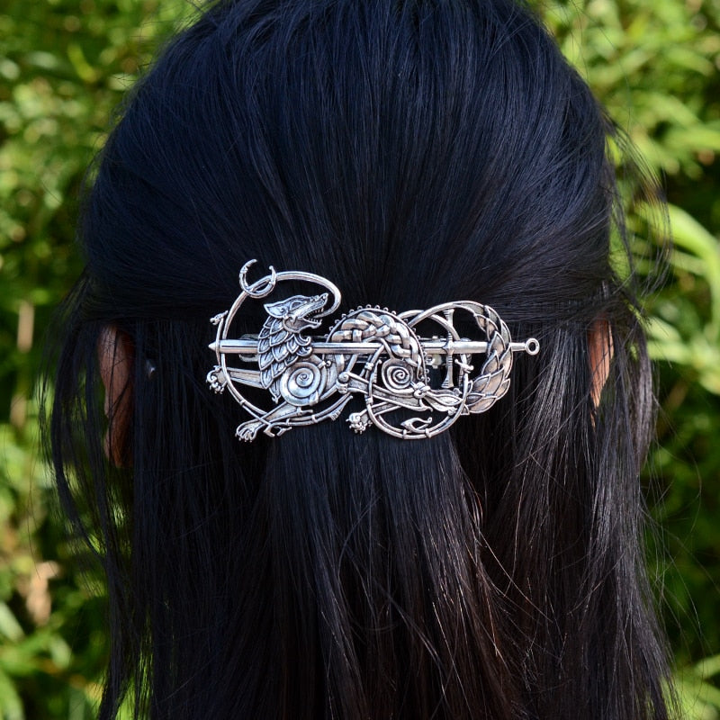 Wiccan Hair Barrette