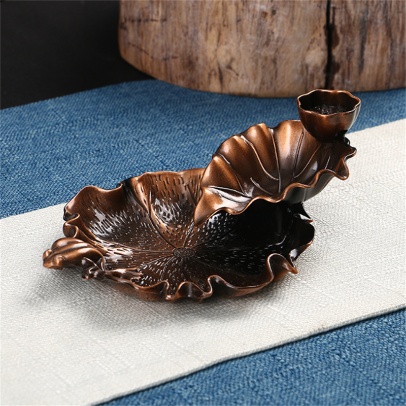 Leaf Tower Incense Ceramic Burner