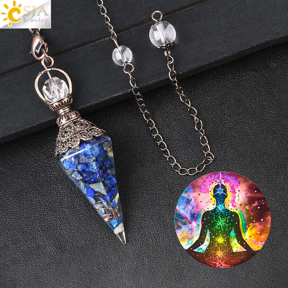 Crystals Pendulums