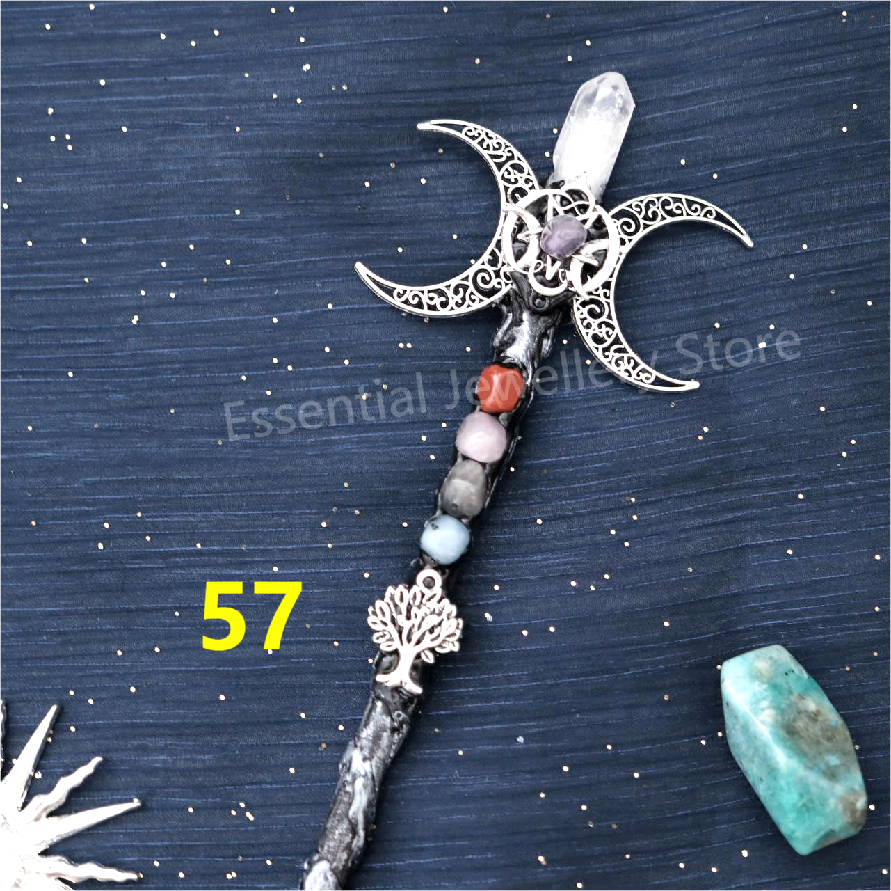 Crystal Wicca Wands